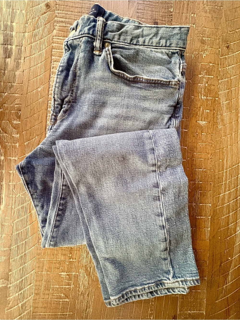 Gap Men's Athletic Taper Jeans
Size 34x32 Stretch Denim Blue